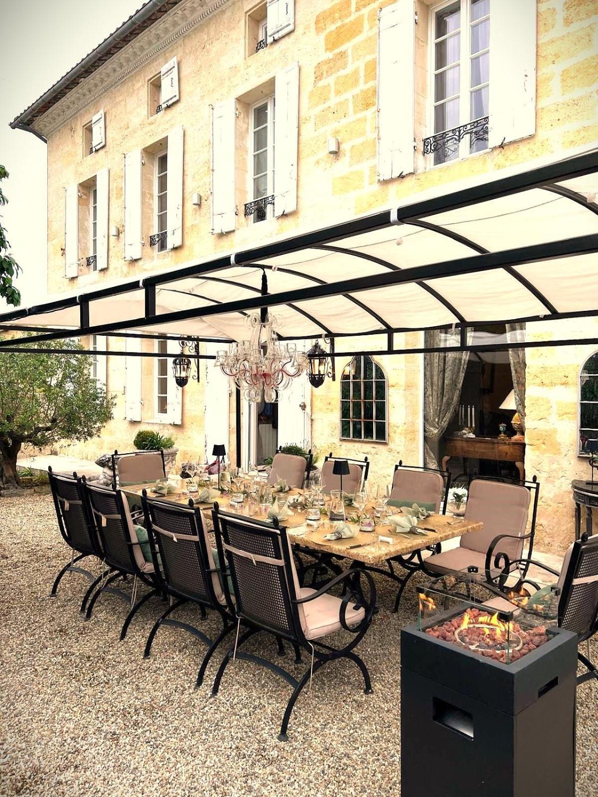 B&B Clos Emilion Et Table D'Hote En Option Vignonet Exterior foto