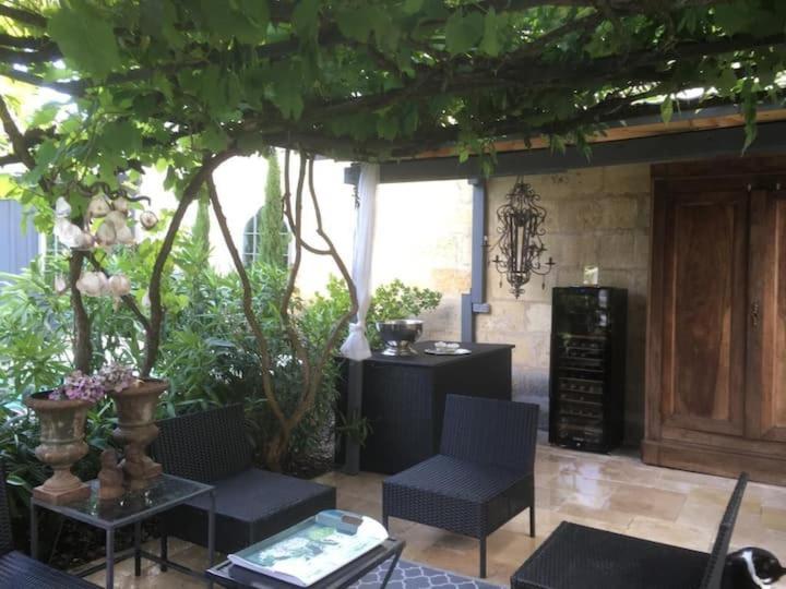 B&B Clos Emilion Et Table D'Hote En Option Vignonet Exterior foto